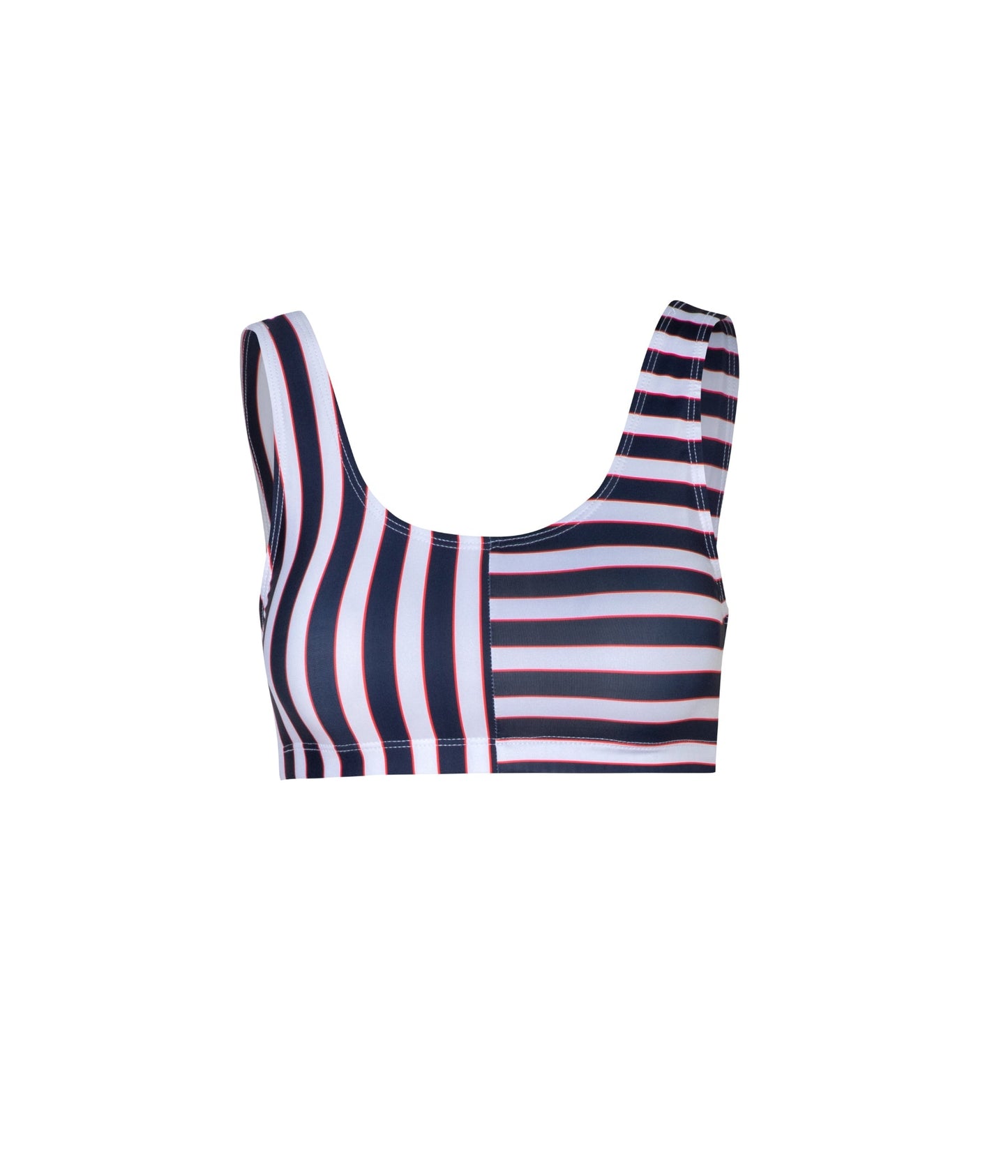 Verdelimon - Top - Nice  - Les Coquettes - French Stripes - Front