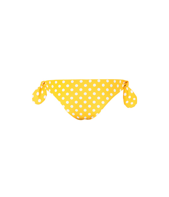 Verdelimon - Bikini Bottom - Sendai - Printed - Yellow Dots - Back