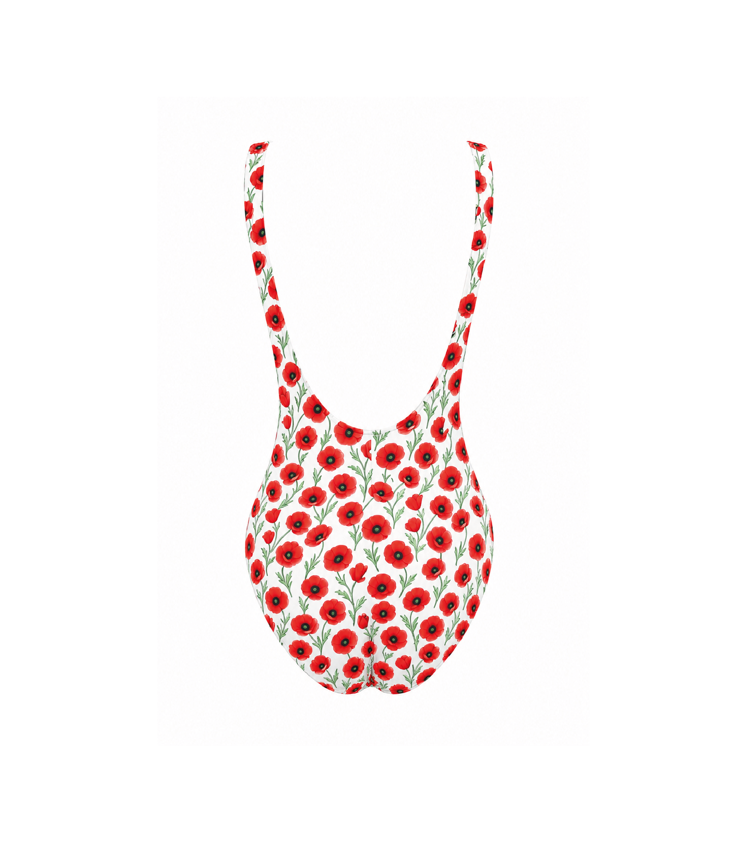 Enterizo Acacia Reversible Black Poppy & White Poppy