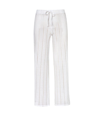 Verdelimon - Pantalón - Adele - Les Coquettes - Ivory Geometric- Front