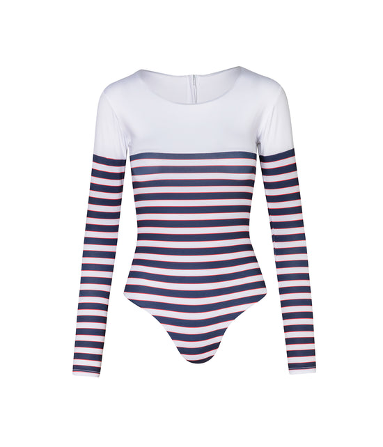 Enterizo Angeline French Stripes