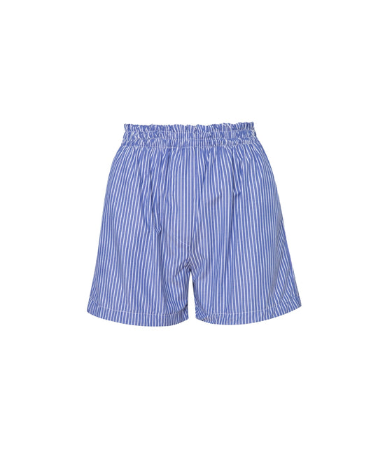 Verdelimon - Shorts - Boxer -Blue Stripes -  Front