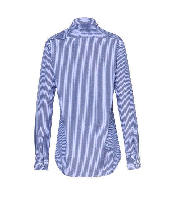 Verdelimon - Camisa - Marion - Blue Stripes -  Back