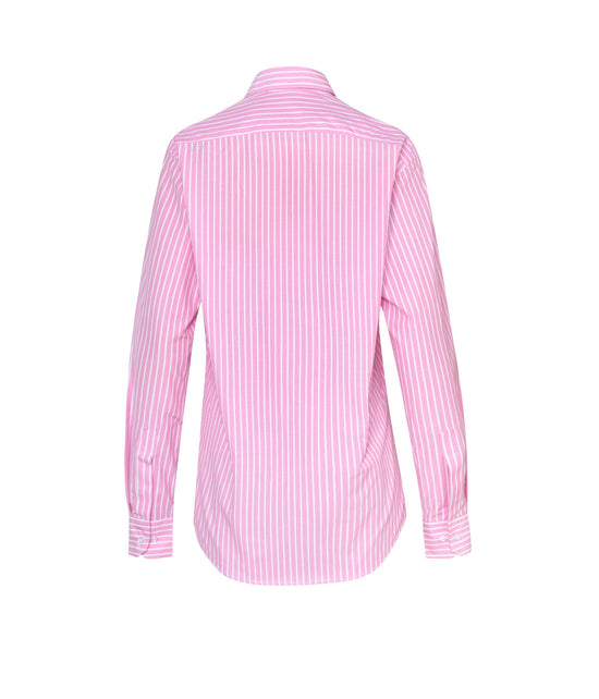 Verdelimon - Camisa - Marion - Rose Stripes - Back