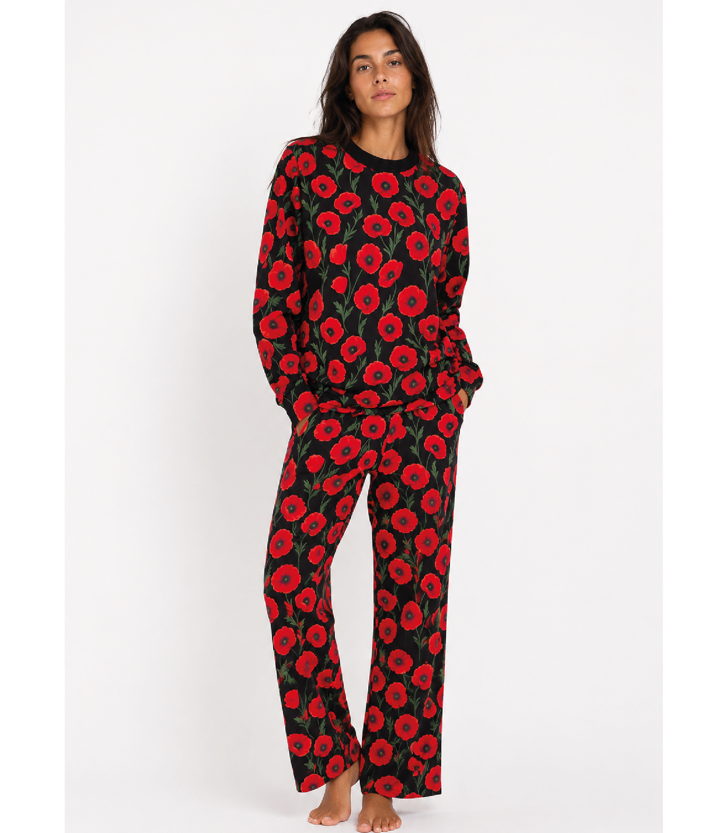 Set Bloom Black Poppy