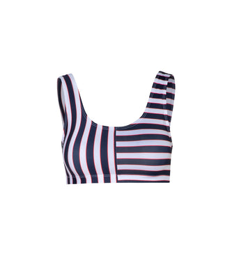 Verdelimon - Top - Nice  - Les Coquettes - French Stripes - Front