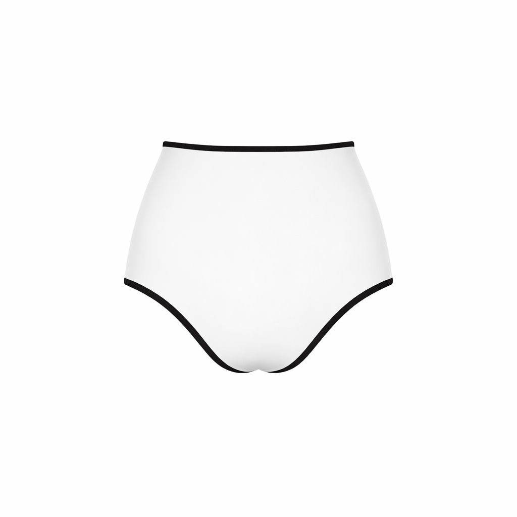 Bottom Oasis White & Black