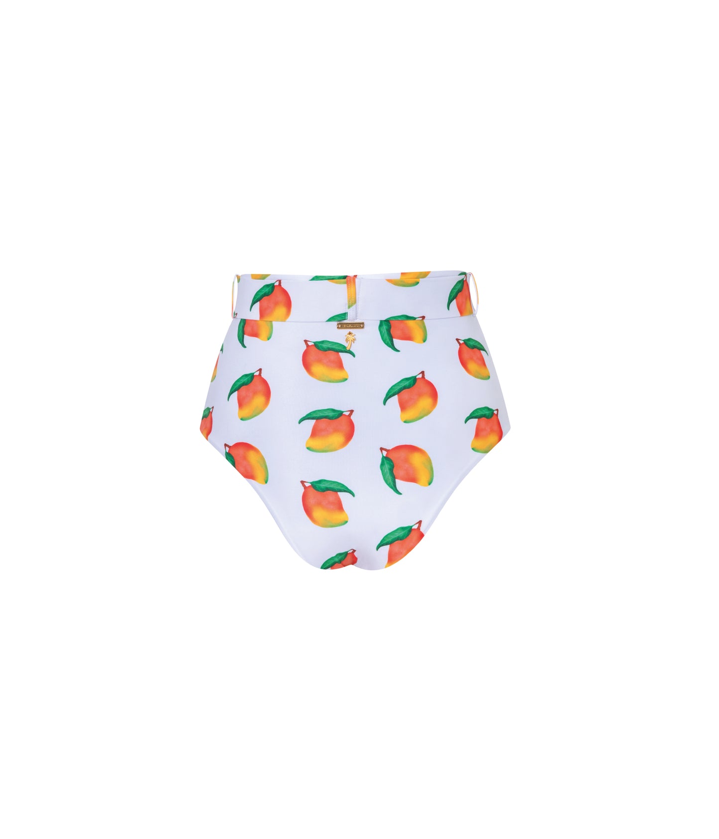 Verdelimon - Bikini Bottom - Arusi - Printed - White Mangos - Back
