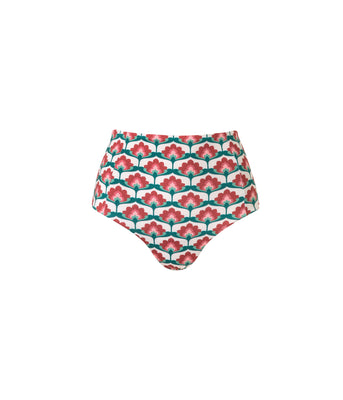 Verdelimon - Bikini Bottom -  Banes - Printed - Spring - Front 