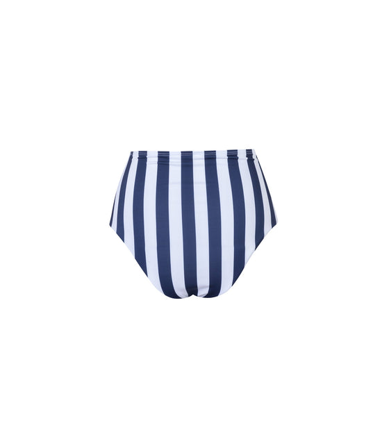 Cargar imagen en el visor de la galería, Verdelimon - Bottom - Banes - Navy Stripes - Back
