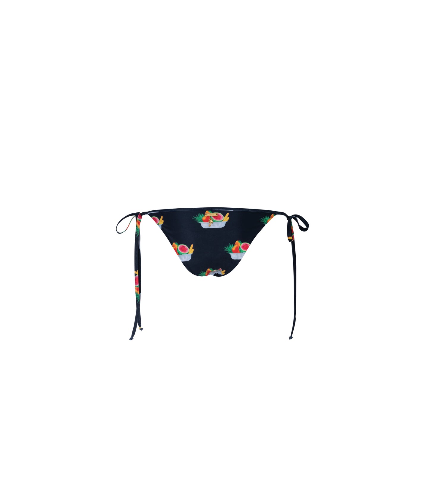 Verdelimon - Bikini Bottom - Bauta - Printed - Black Frutero  - Back