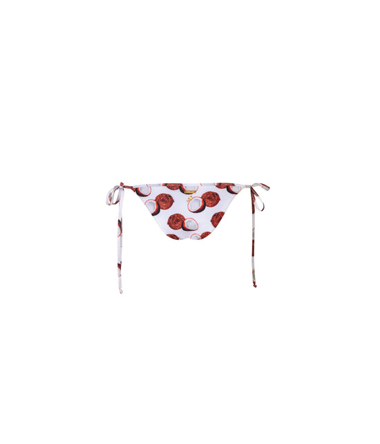 Verdelimon - Bikini Bottom - Bauta - Printed - White Cocos - Back