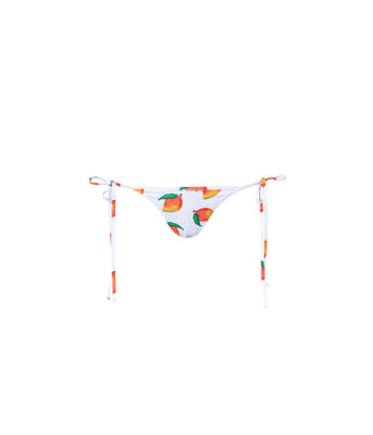 Verdelimon - Bikini Bottom - Bauta - Printed - White Mangos - Front