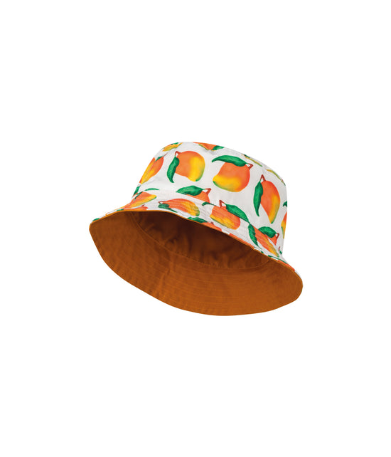 Verdelimon - Bucket Hat - White Mangos - Front