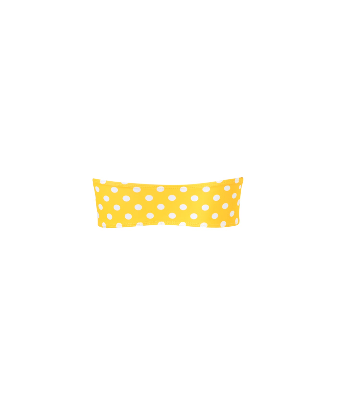 Cargar imagen en el visor de la galería, Verdelimon - Bikini Top - Cabo - Printed - Yellow Dots - Back
