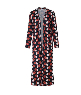 Cardigan Damasco Black Cocos