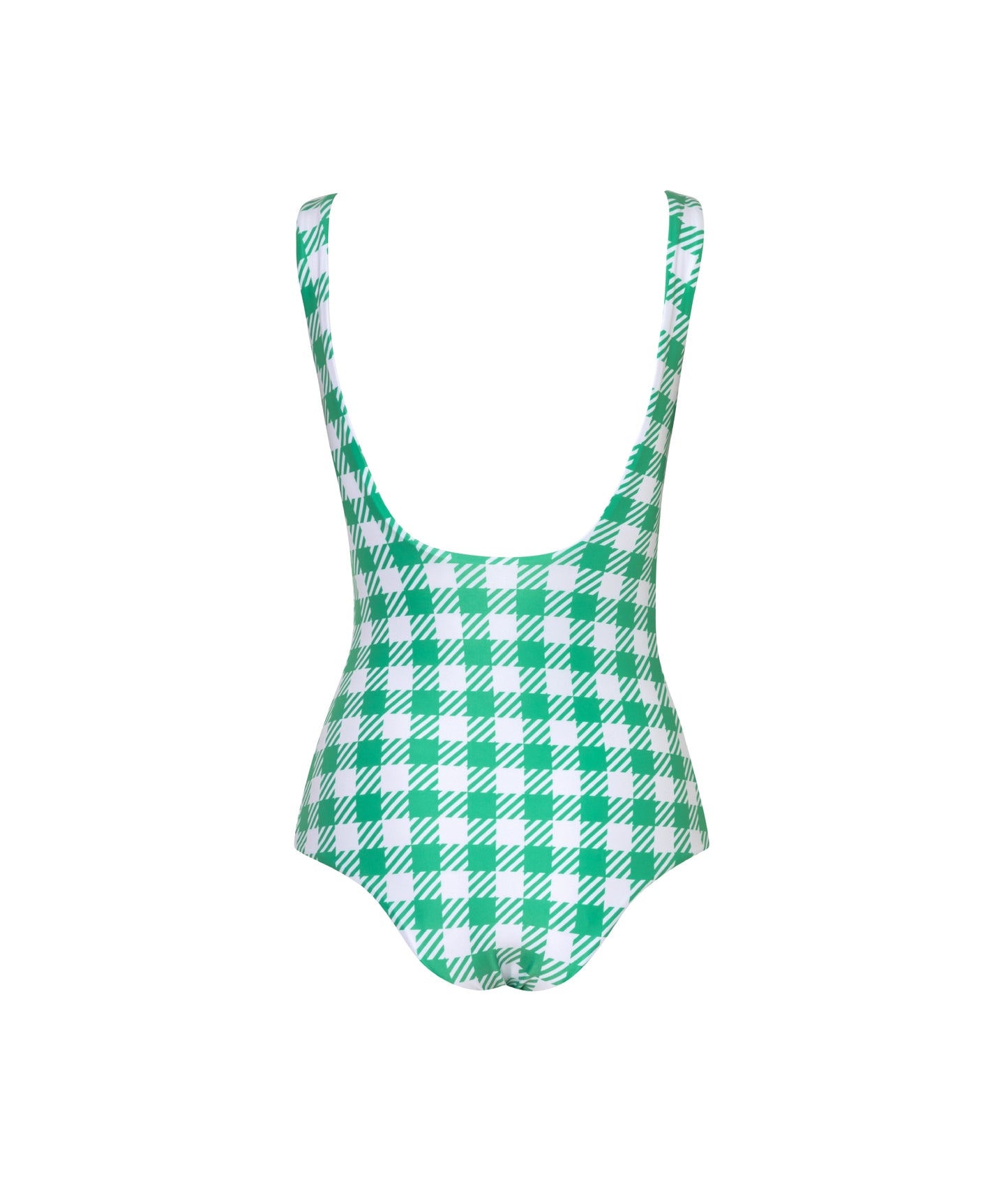 Verdelimon - One Piece - Egeo - Printed - Green Squares - Back