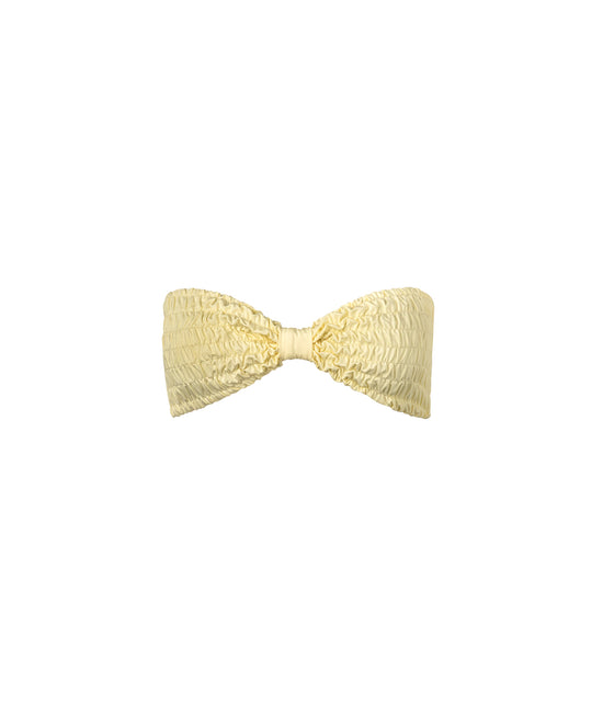Cargar imagen en el visor de la galería, Verdelimon - Bikini Top - Loira - Light Yellow - Front

