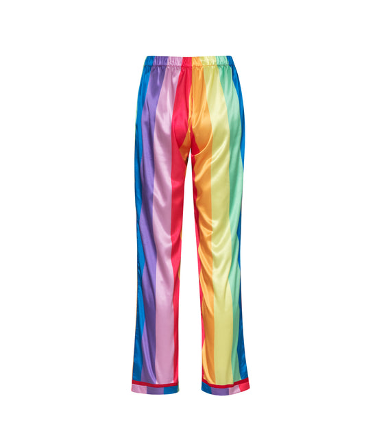 Verdelimon - Pants - Maui - Printed - Rainbow - Back