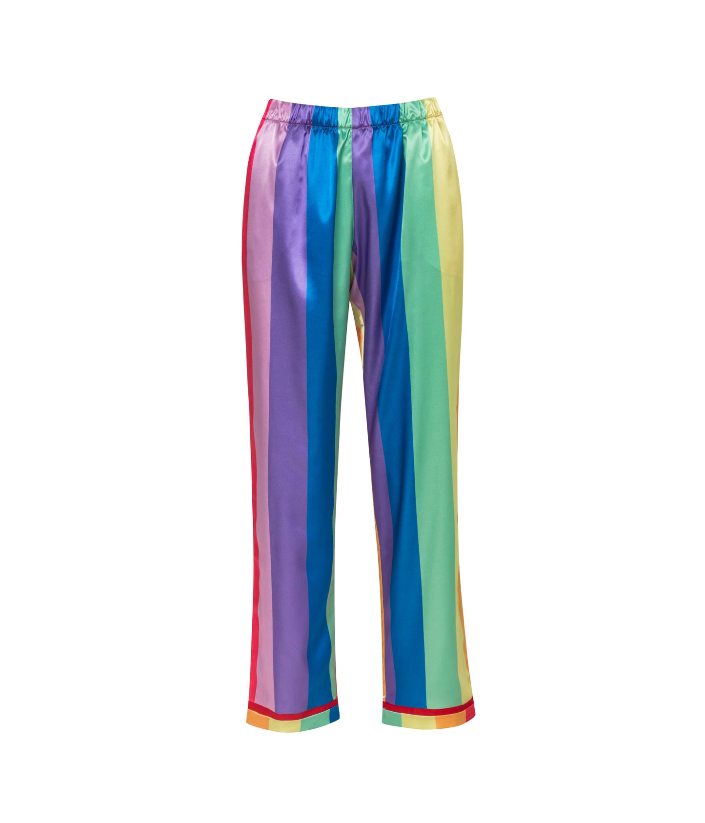 Verdelimon - Pants - Maui - Printed - Rainbow - Front