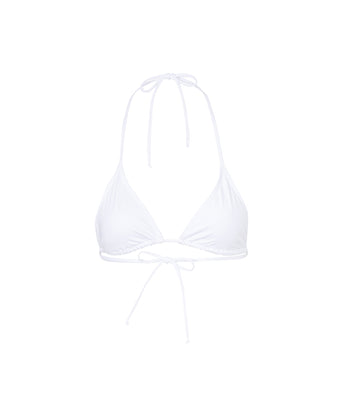 Verdelimon - Bikini Top - Moa - Printed - White - Front