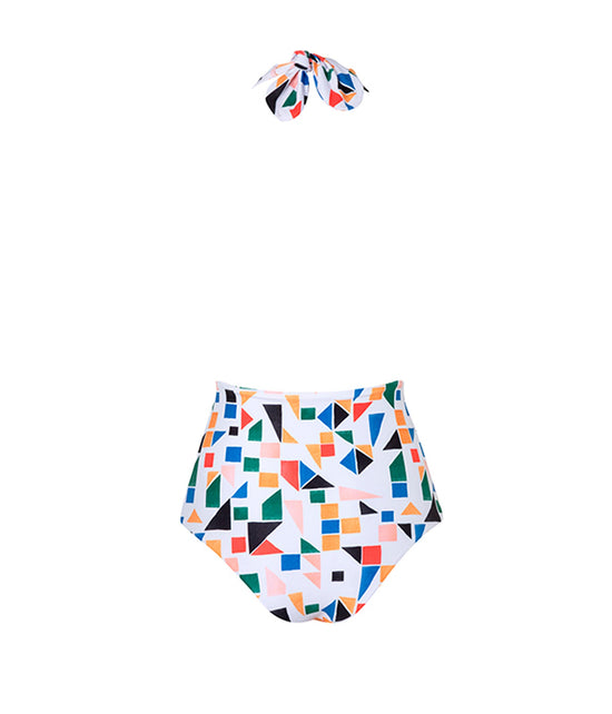 Verdelimon - Enterizo - Nara - Geometric 80´S - Back