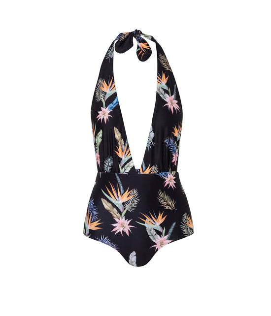 Verdelimon - Enterizo - Nara - Paraiso Black - Front