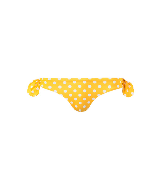 Verdelimon - Bikini Bottom - Sendai - Printed - Yellow Dots - Front