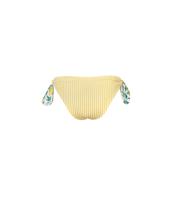 Cargar imagen en el visor de la galería, Verdelimon - Bottoms - Sendai  - Limones Loulou - Yellow Stripes Loulou - Back-1
