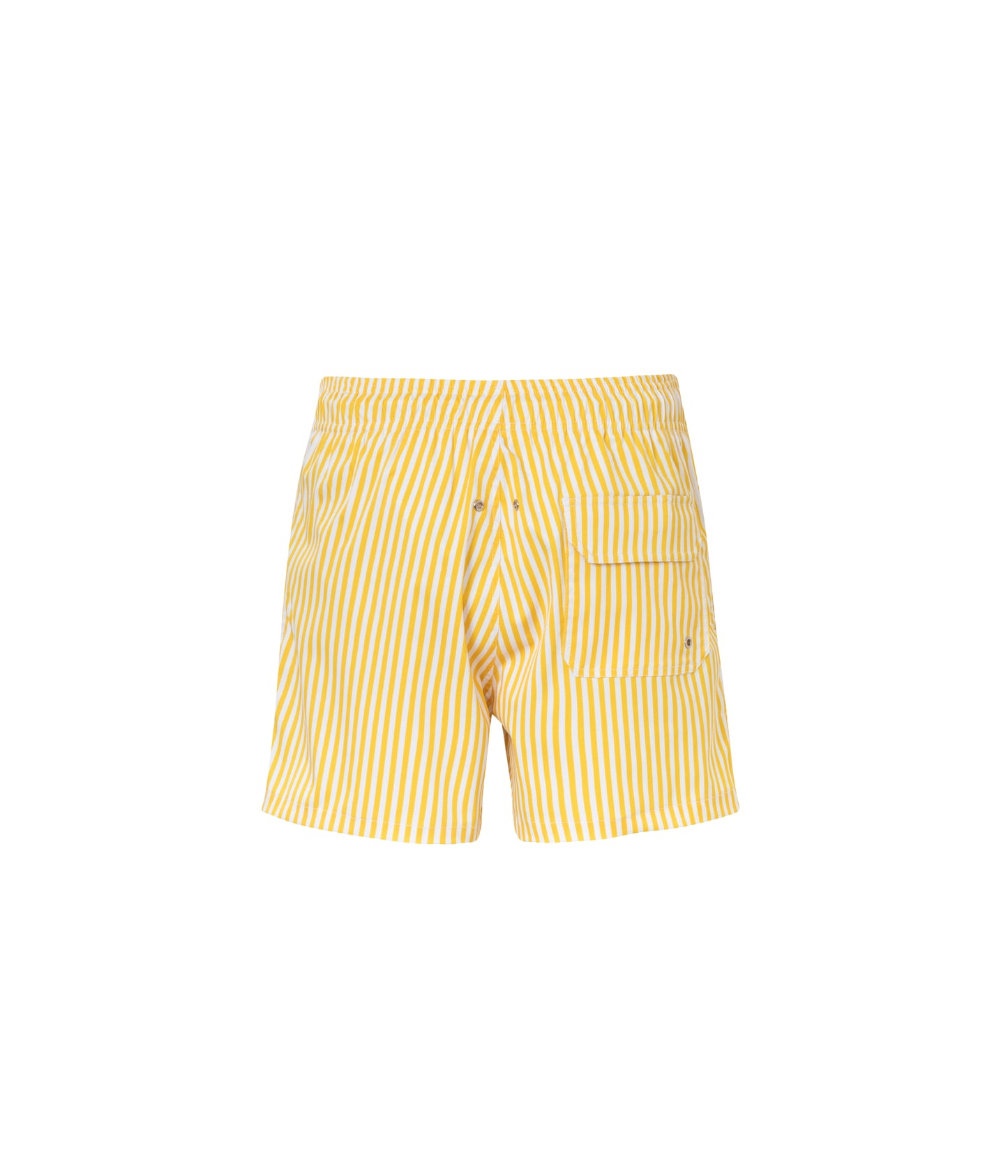 Verdelimon - Swim Trunk - Limones Loulou - Yellow Stripes Loulou - Back