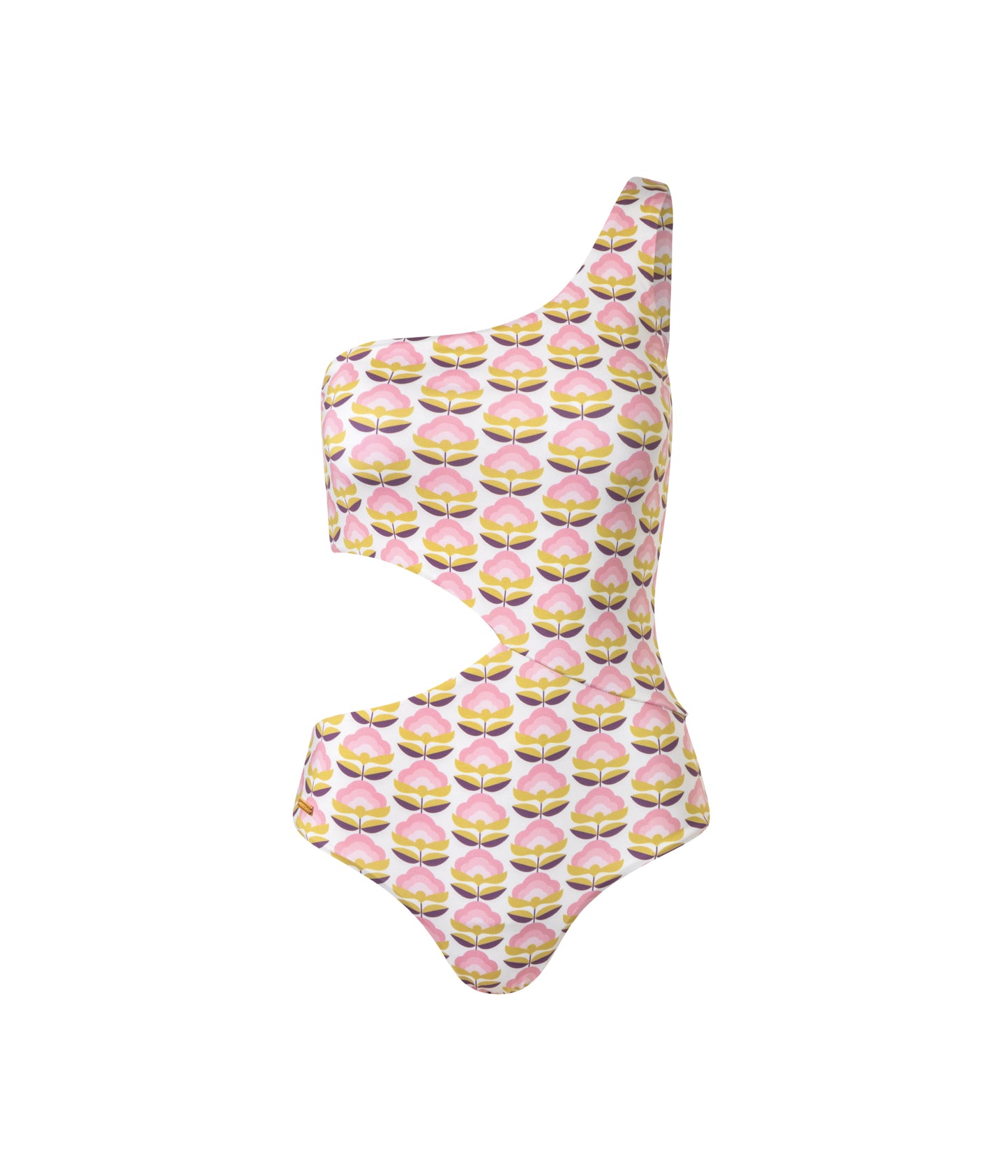 Verdelimon - One Piece - Tamara - Printed - Botanical - Front 