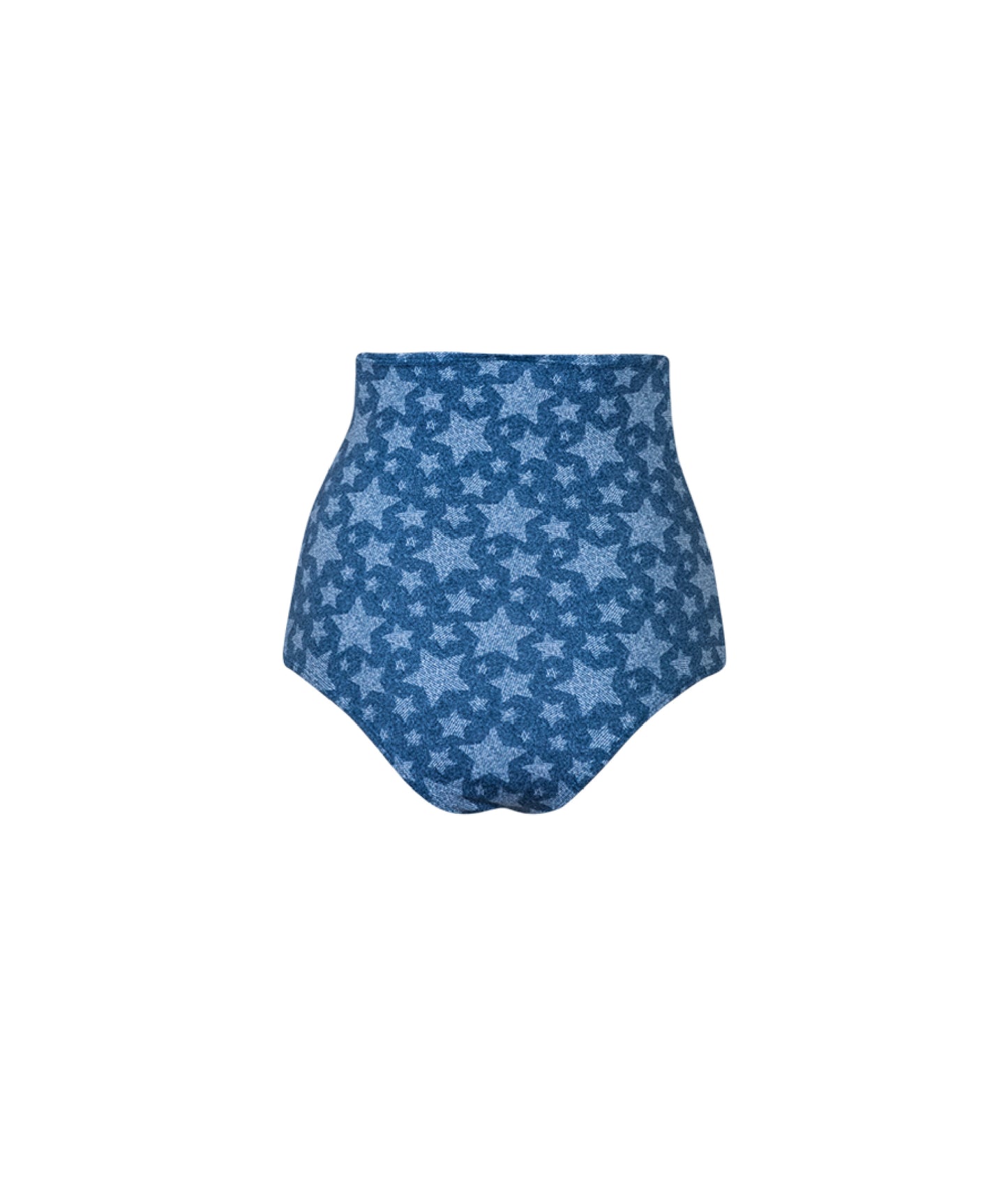 Verdelimon - Bikini Bottom - Tottori - Printed - Denim Strars - Back