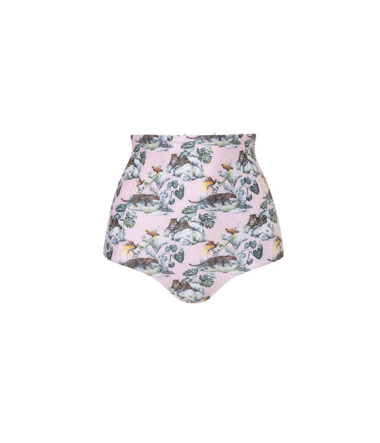 Verdelimon - Bikini Bottom - Tottori - Printed - Pink Jungle - Front
