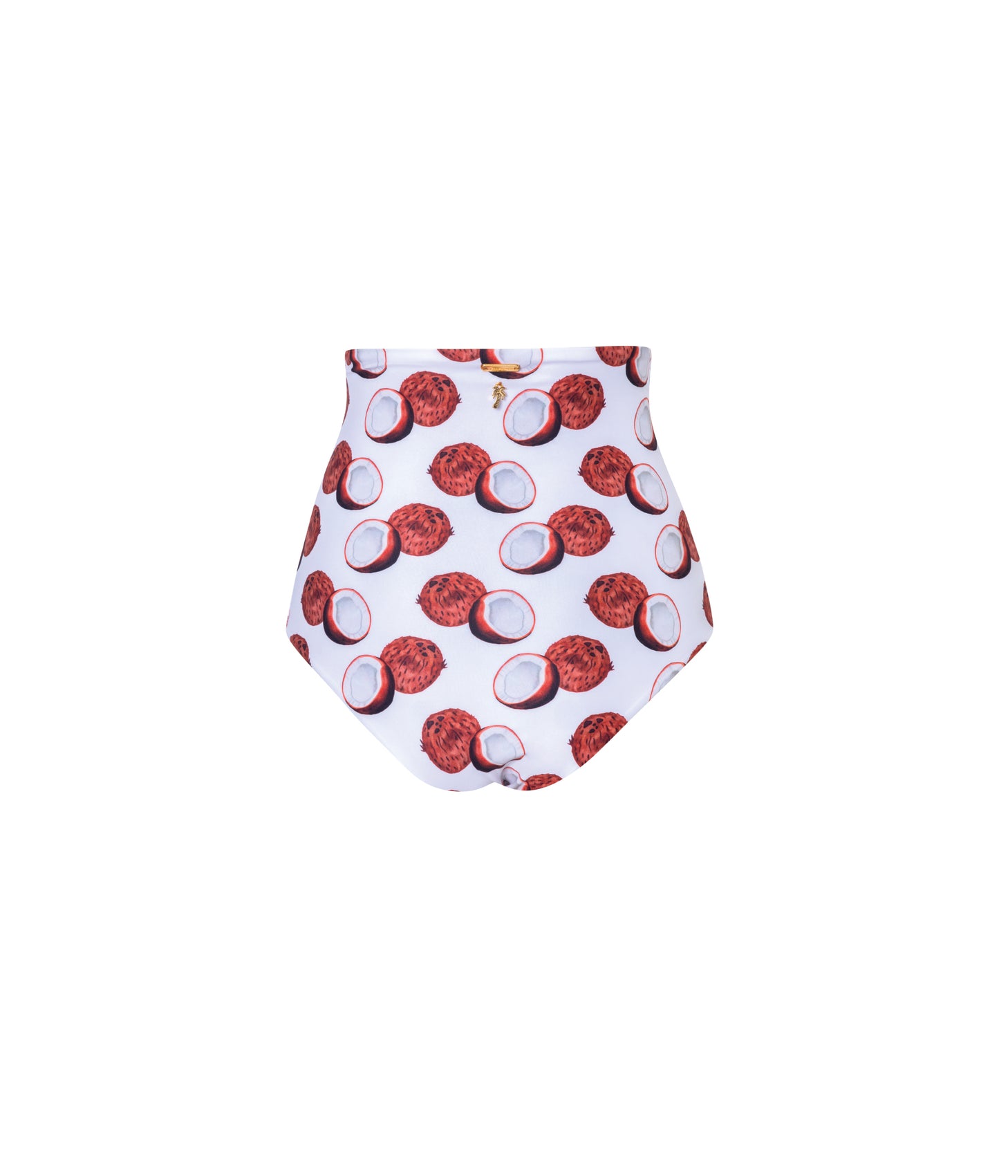 Verdelimon - Bikini Bottom - Tottori - Printed - White Cocos - Back