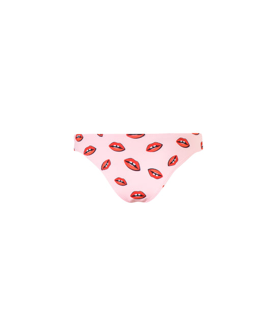 Verdelimon - Bikini Bottom - Tunas - Printed - Nude Lips - Back