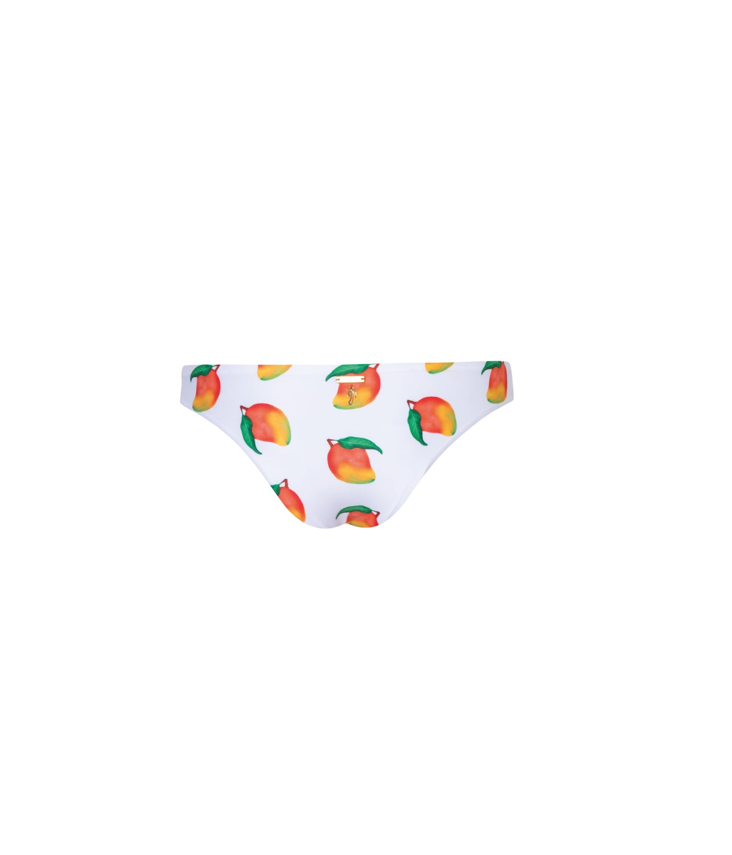 Verdelimon - Bikini Bottom - Tunas - Printed - White Mangos - Back