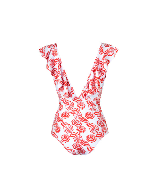 Verdelimon - One Piece - Waco - Printed - Vogue - Back